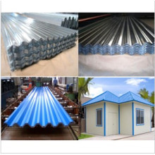 Telha de telhado de alumínio padrão de fabricação da China para construção de edifícios